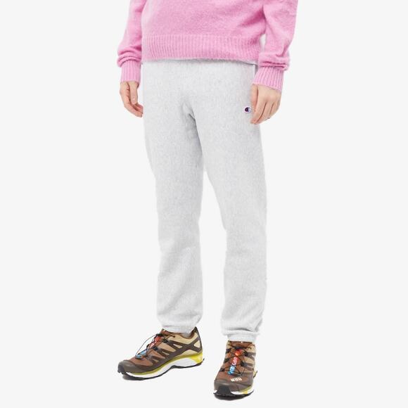 Champion Reverse Weave Elastic Cuff Sweatpant- M - Gray - Picture 3 of 5